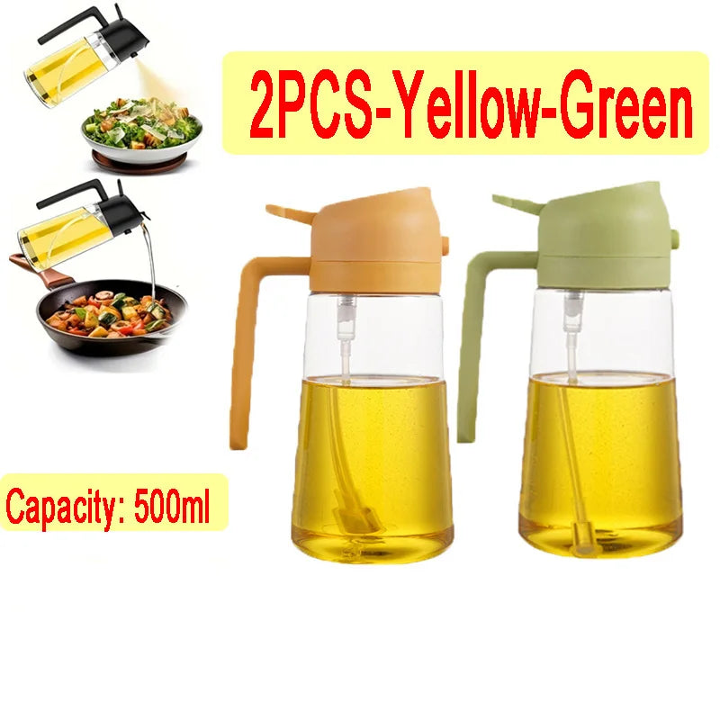 2-in-1 Kitchen Oil Spray and Pour Dispenser - 17