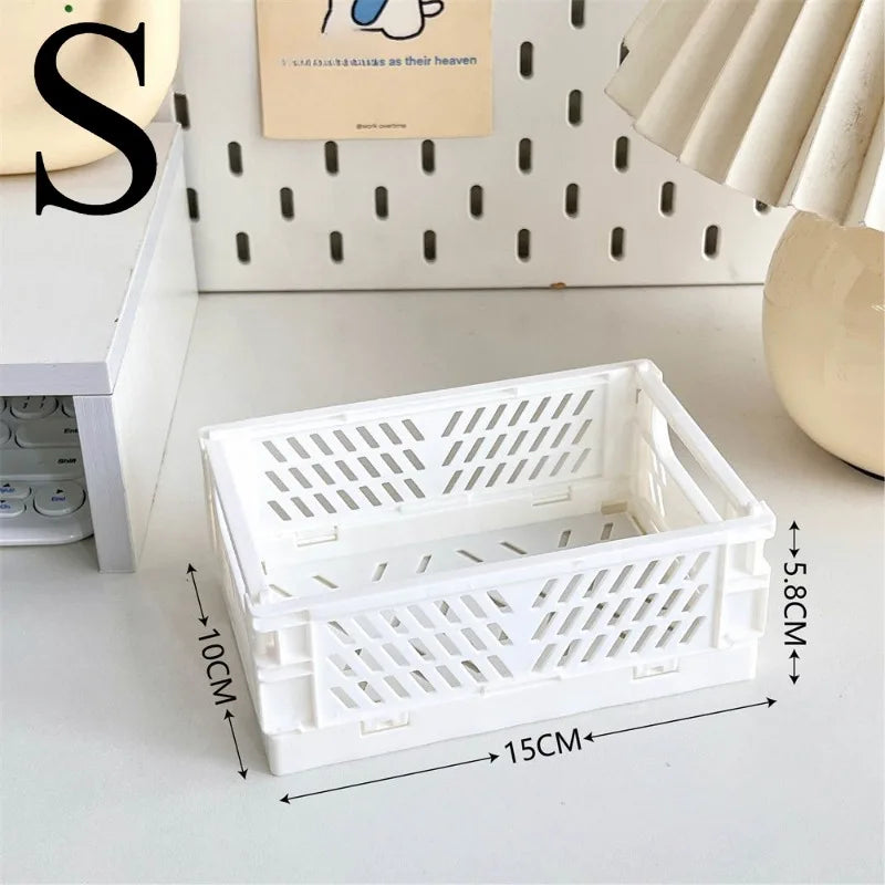 Foldable Desktop Storage Organizer for Home and Office