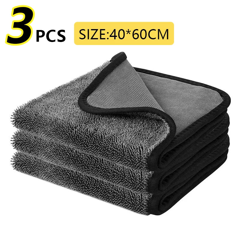 Ultra-Absorbent Microfiber Car Drying Towel
