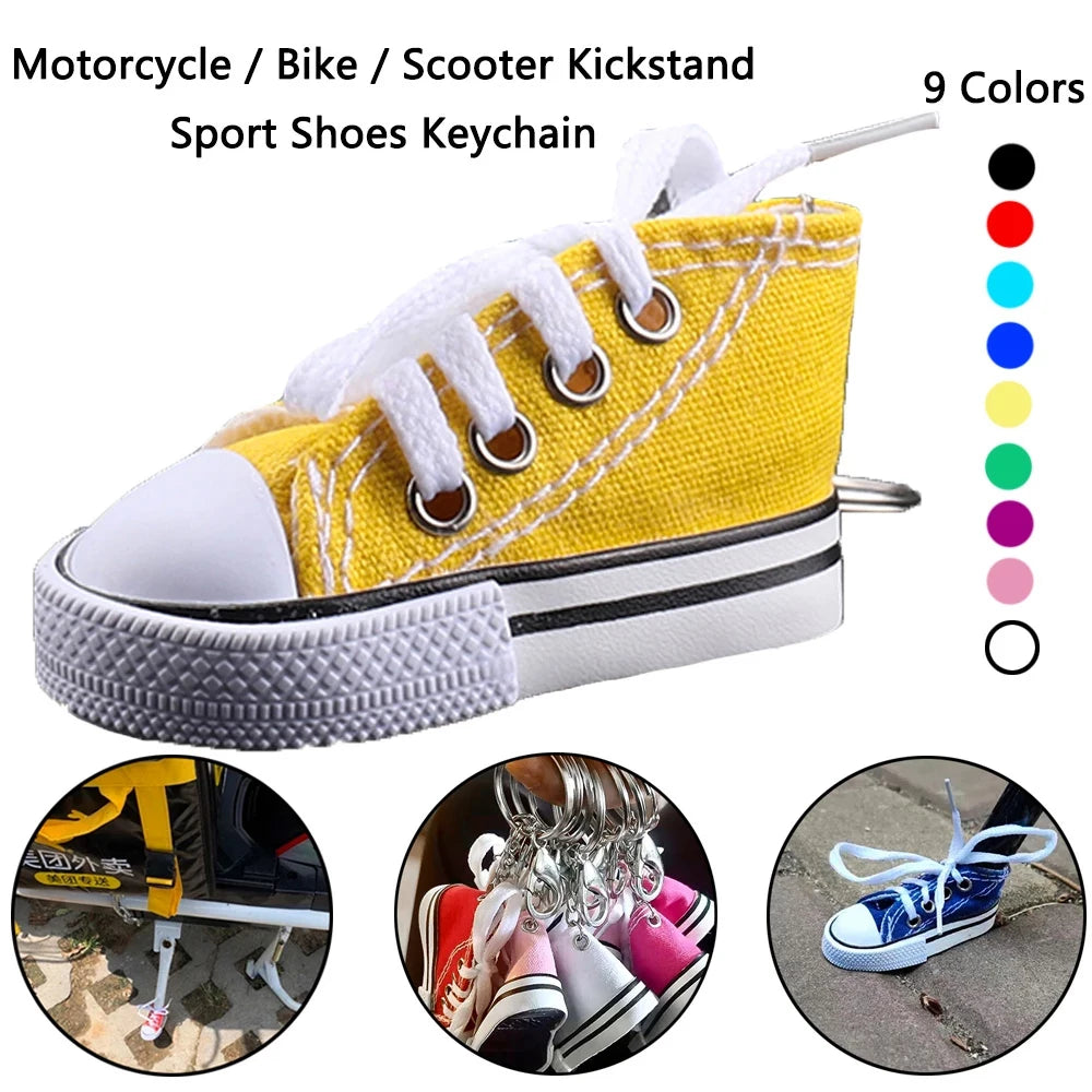Mini Sneaker Kickstand Cover for Motorcycles and Bicycles - 2