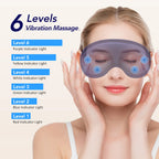 Heated Vibrating Eye Massager for Relaxation and Sleep