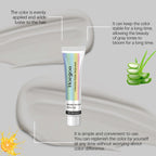 Permanent Silver Gray Hair Dye Cream