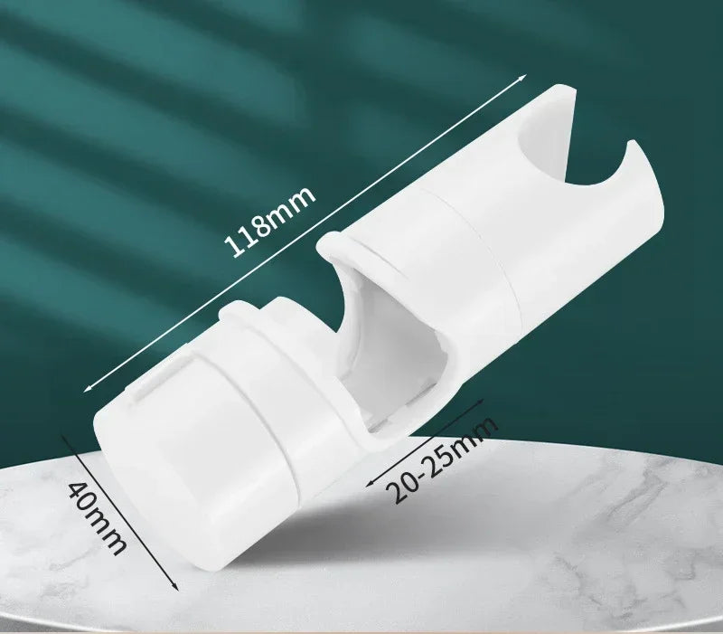 Adjustable Universal Shower Head Rail Holder