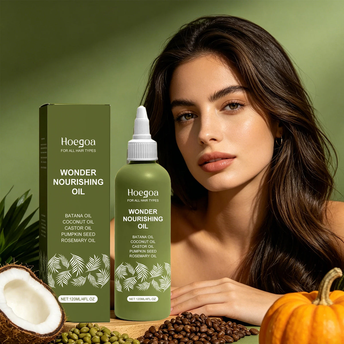 Nourishing Hair Growth Oil for Repair and Scalp Strength