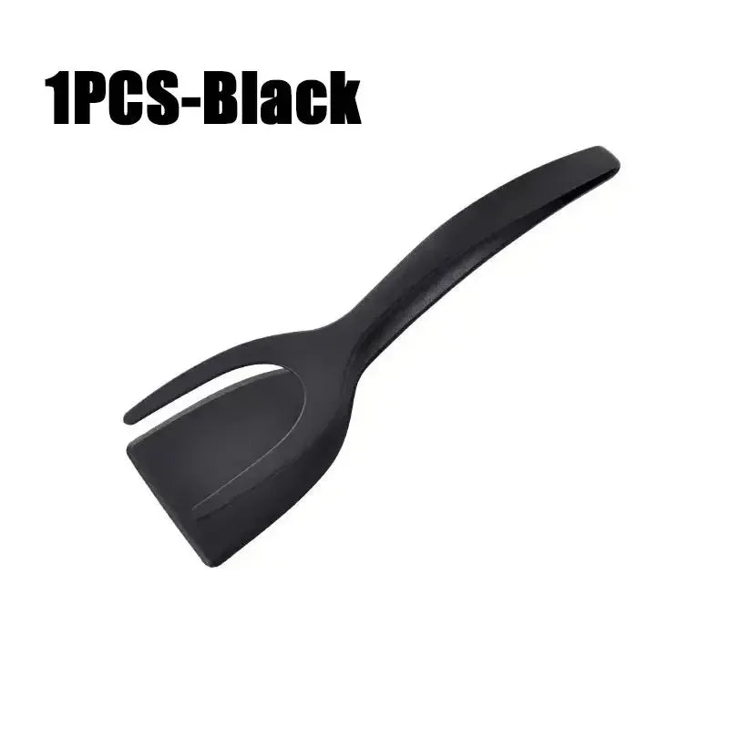 2-in-1 Non-Stick Spatula and Kitchen Tongs for Cooking
