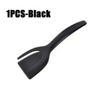 2-in-1 Non-Stick Spatula and Kitchen Tongs for Cooking