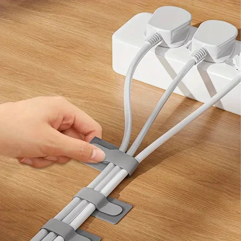 Reusable Adhesive Cable Management Straps