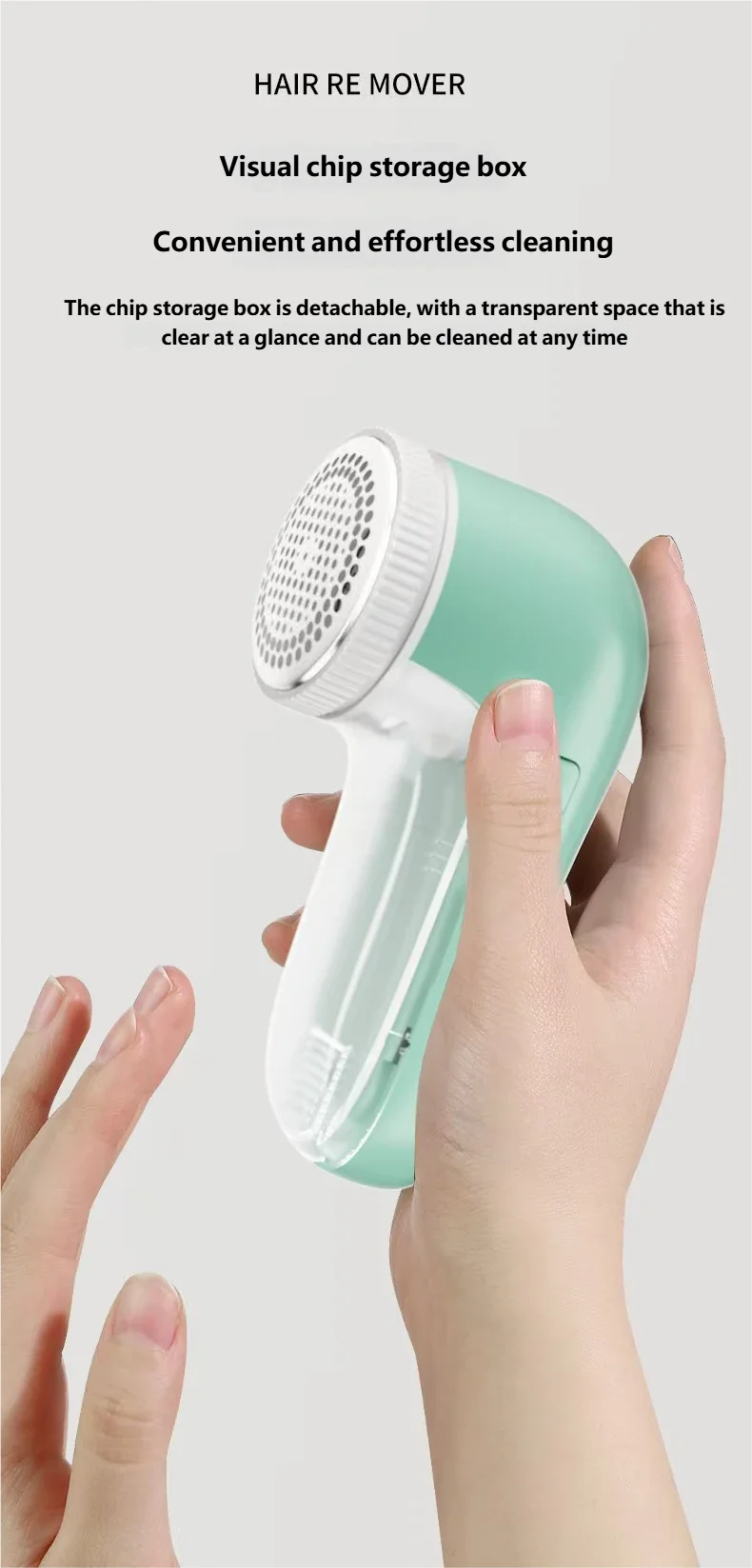 Electric Portable Fabric Lint Remover for Clothes and Furniture