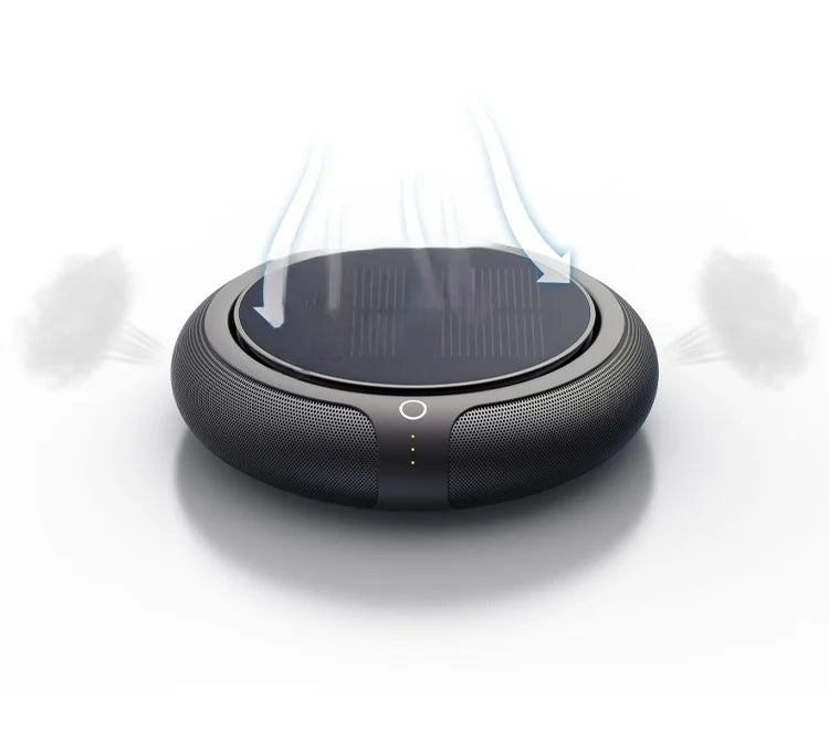Solar Powered Car Air Purifier and Deodorizer