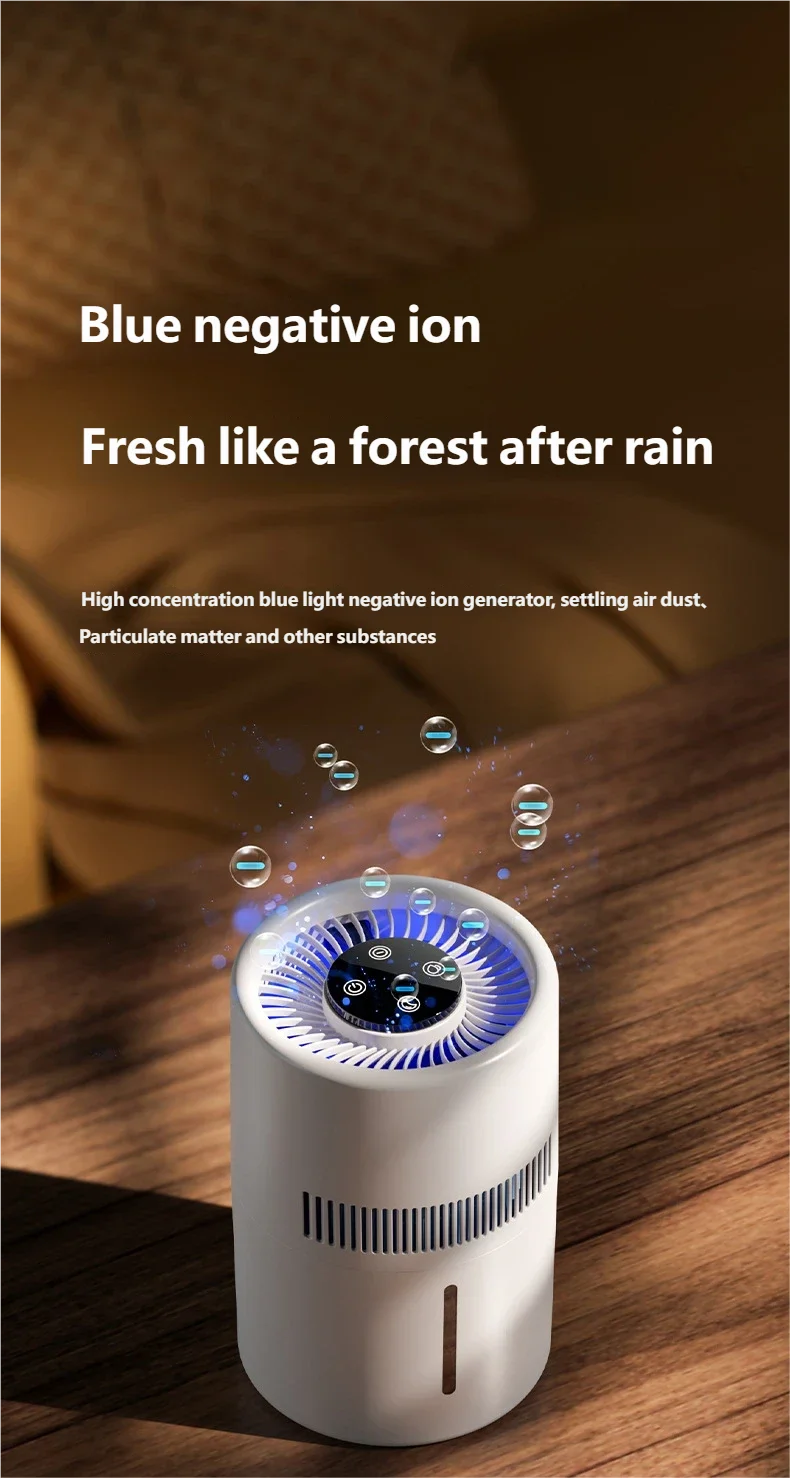 Desktop Humidifier with Quiet Mist for Home and Office