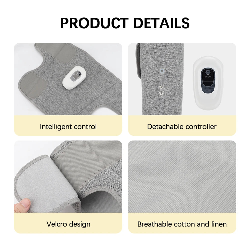 Wireless Air Compression Calf Massager for Leg Pain Relief - 14