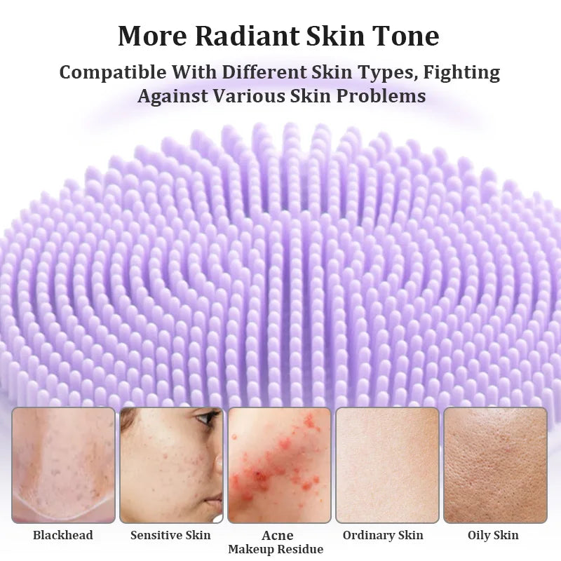 Electric Sonic Facial Cleansing and Exfoliating Brush