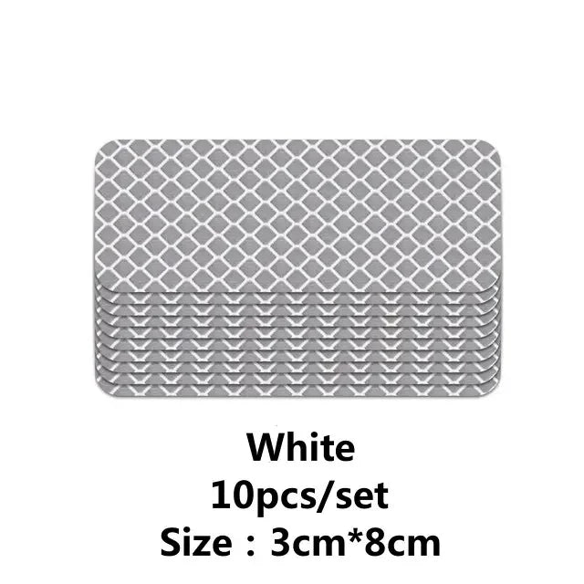 Reflective Safety Warning Stickers for Vehicles (10 Pack)