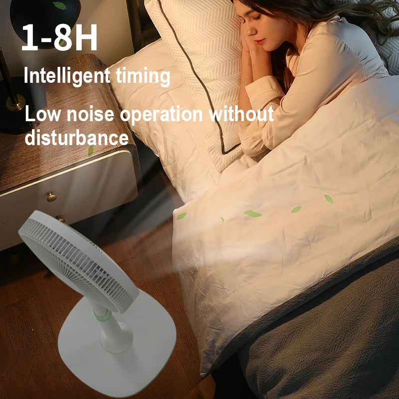 Adjustable Remote Control Stand Floor Fan for Home and Office