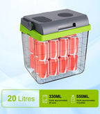 Portable 20L Electric Cooling and Heating Fridge for Travel