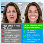 Custom Fit Temporary Cosmetic Teeth Veneers