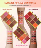 8-Color Cream Blush and Contouring Makeup Palette