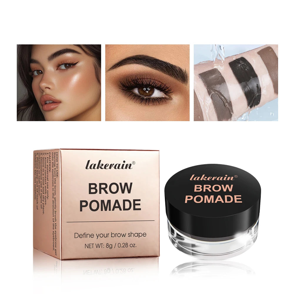 Waterproof Smudge-Proof Eyebrow Pomade Styling Cream