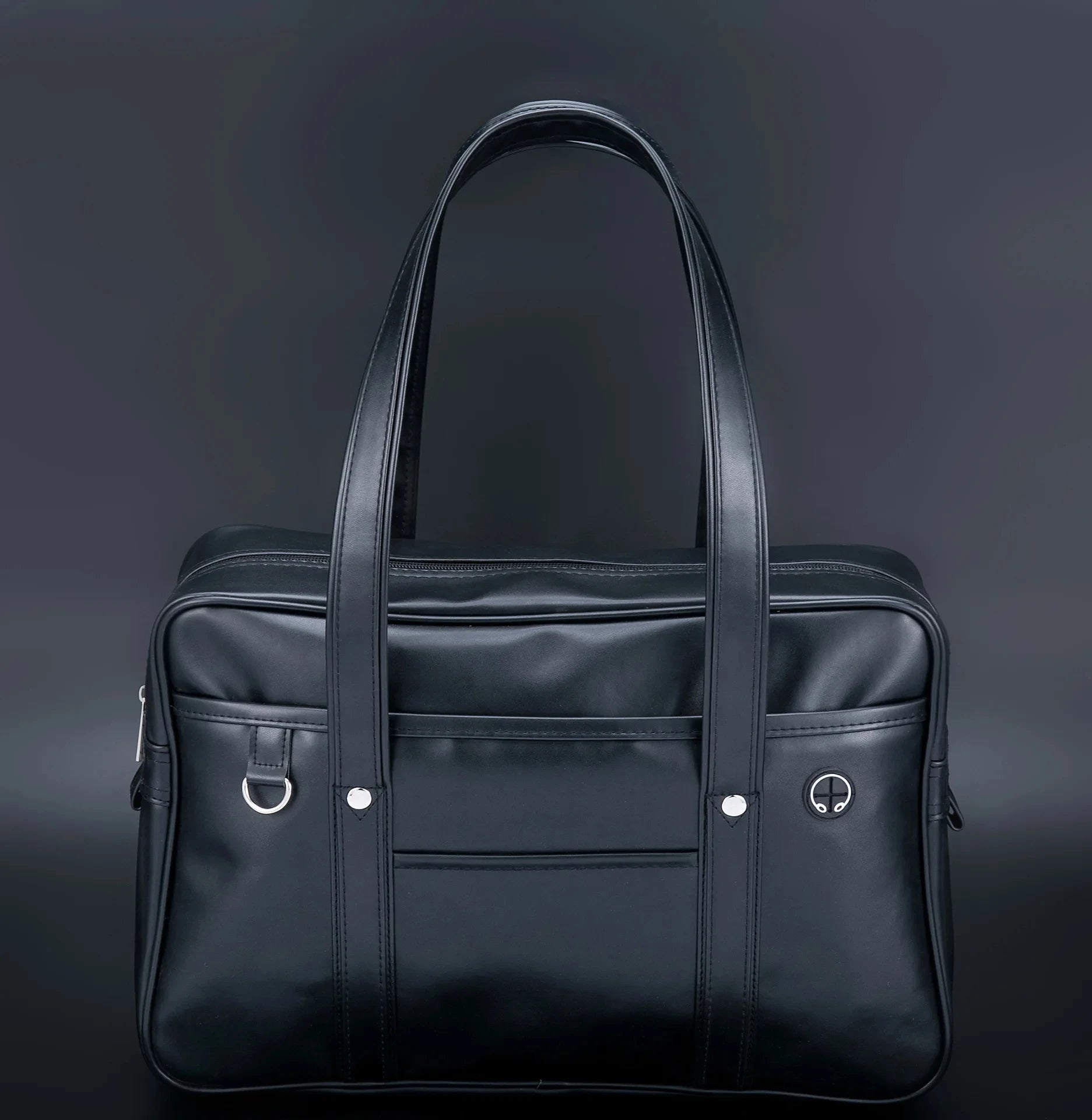 Japanese Style Waterproof Leather School and Laptop Tote Bag - 6