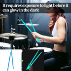 Glow in the Dark Luminous Drumsticks for Stage Performance