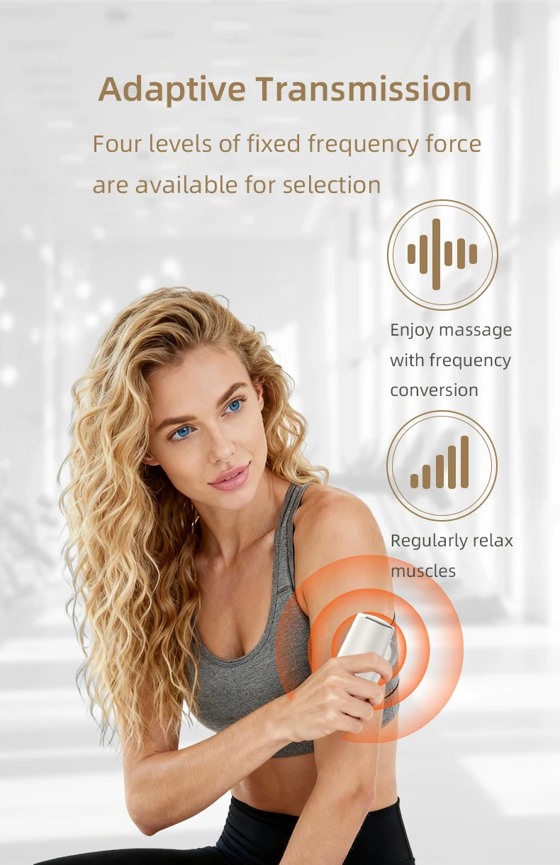 Portable Mini Deep Tissue Percussion Massage Gun - 11