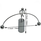 Metal Balance Tumbler Desk Ornament for Office Decor