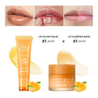 Moisturizing Lip Balm and Sleeping Mask Care Set