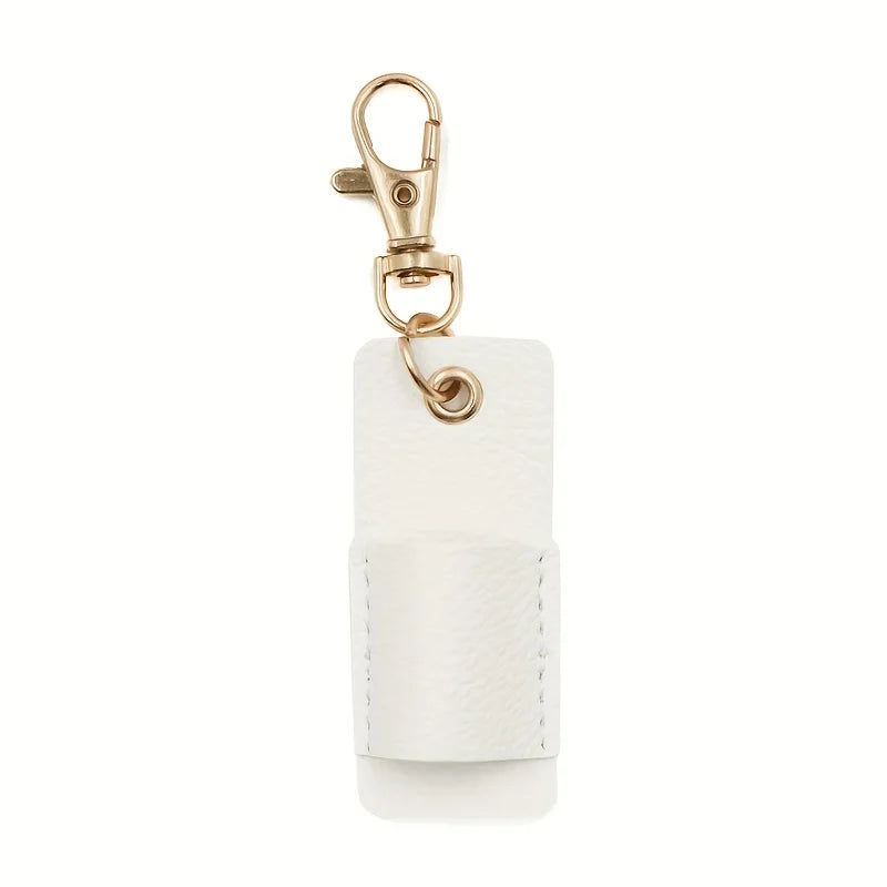 Portable Leather Lanyard Pen Holder for Office and School - 10