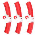 Motorcycle and Bicycle Tire Changing Lever Tool Kit with Rim Protectors