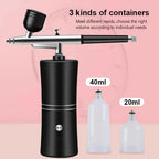 Wireless Portable Airbrush Kit for Painting and Crafts