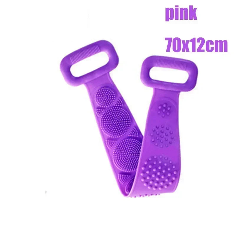 Non-Slip Silicone Shower Foot Scrubber and Massage Mat - 30