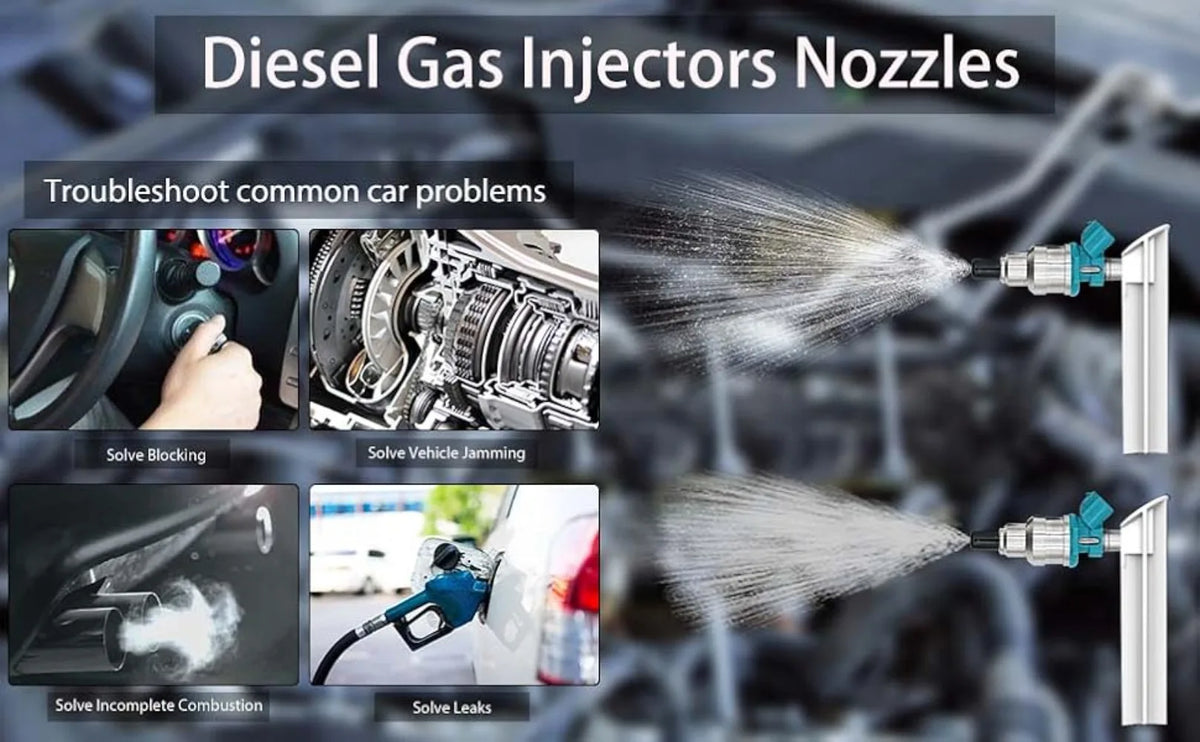 Universal Fuel Injector Cleaning and Flushing Tool Kit
