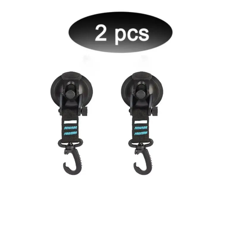 Heavy-Duty Suction Cup Anchor Hooks for Camping and Travel - 21