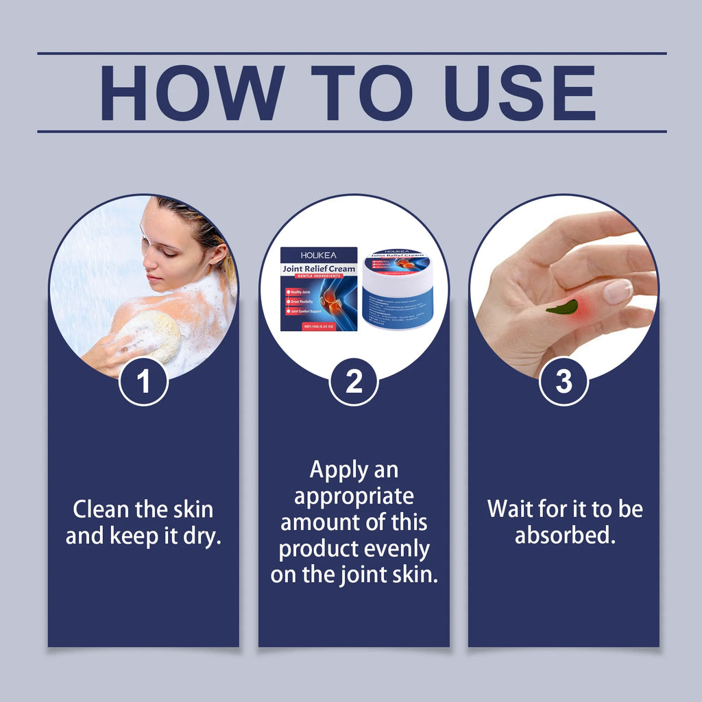 Soothing Joint Relief Massage Cream for Muscle Recovery