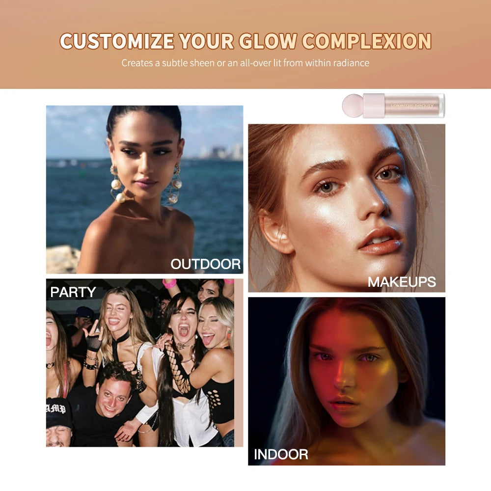 Liquid Highlighter for Radiant Glow and Natural Skin Brightening - 6