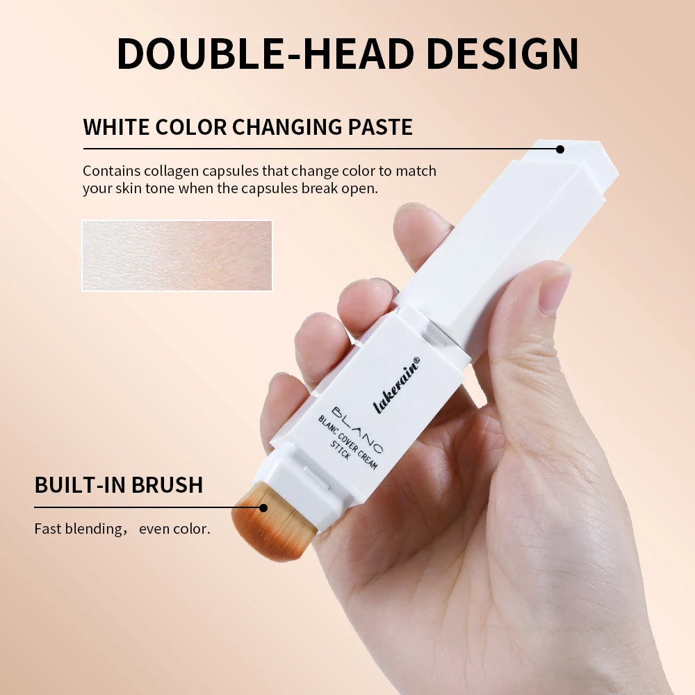 Color-Changing Foundation Stick with Built-in Brush - 4