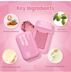 Long-Lasting Cream Butter Blush for Natural Radiant Glow