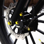 30-Piece Colorful Motorcycle Screw Nut Covers