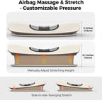 Electric Lumbar Back Stretcher and Massage Device