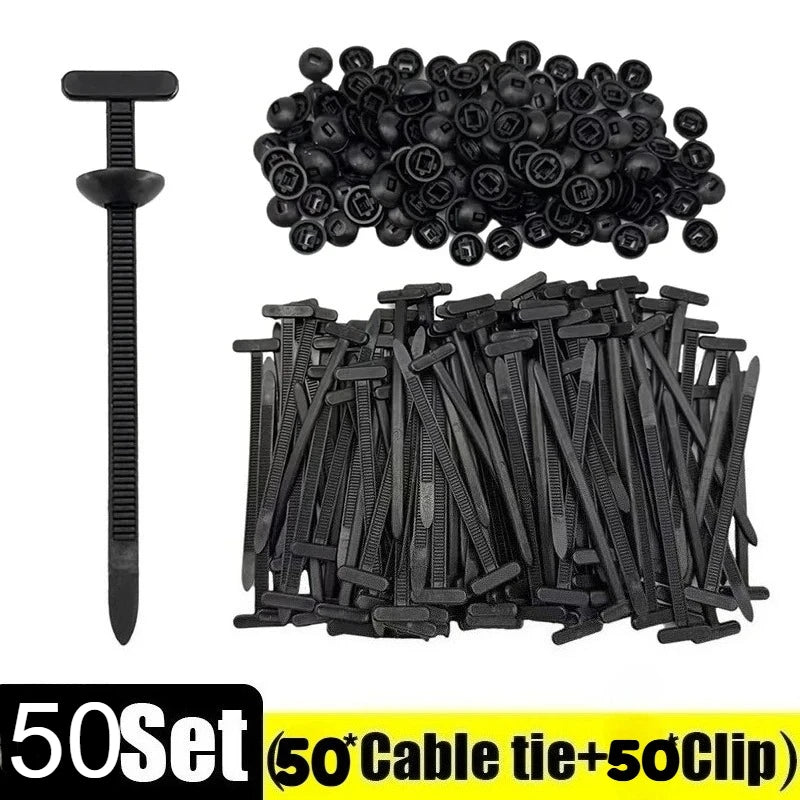 Universal Nylon Cable Tie and Fastener Repair Kit - 19