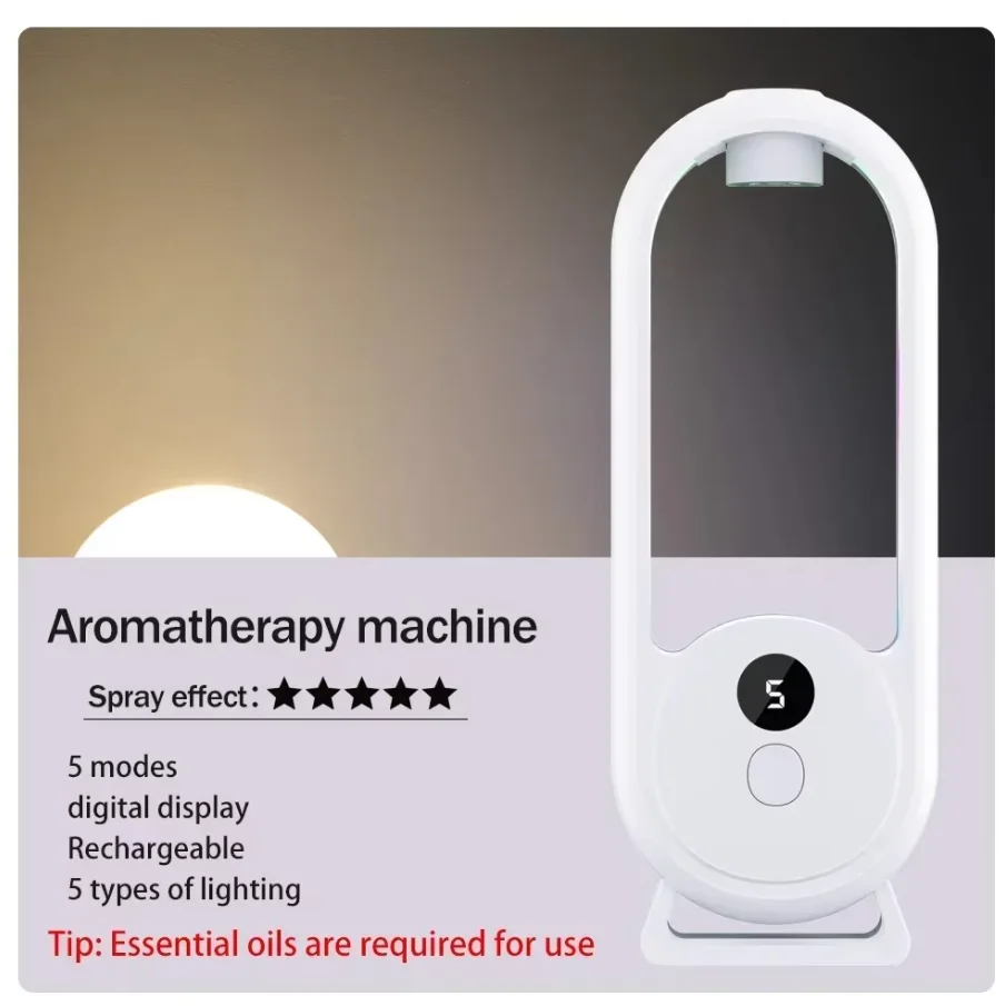Automatic Essential Oil Scent Diffuser for Home Fragrance - 26