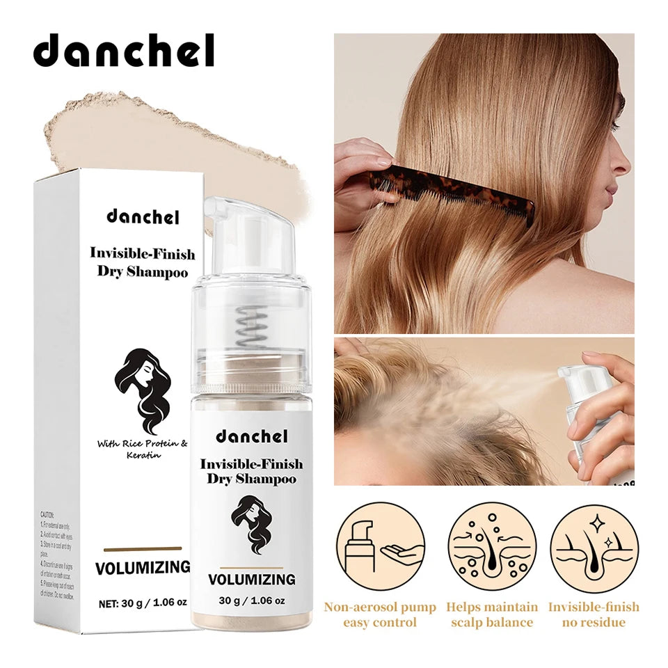Volumizing Dry Shampoo Powder for Instant Oil Control