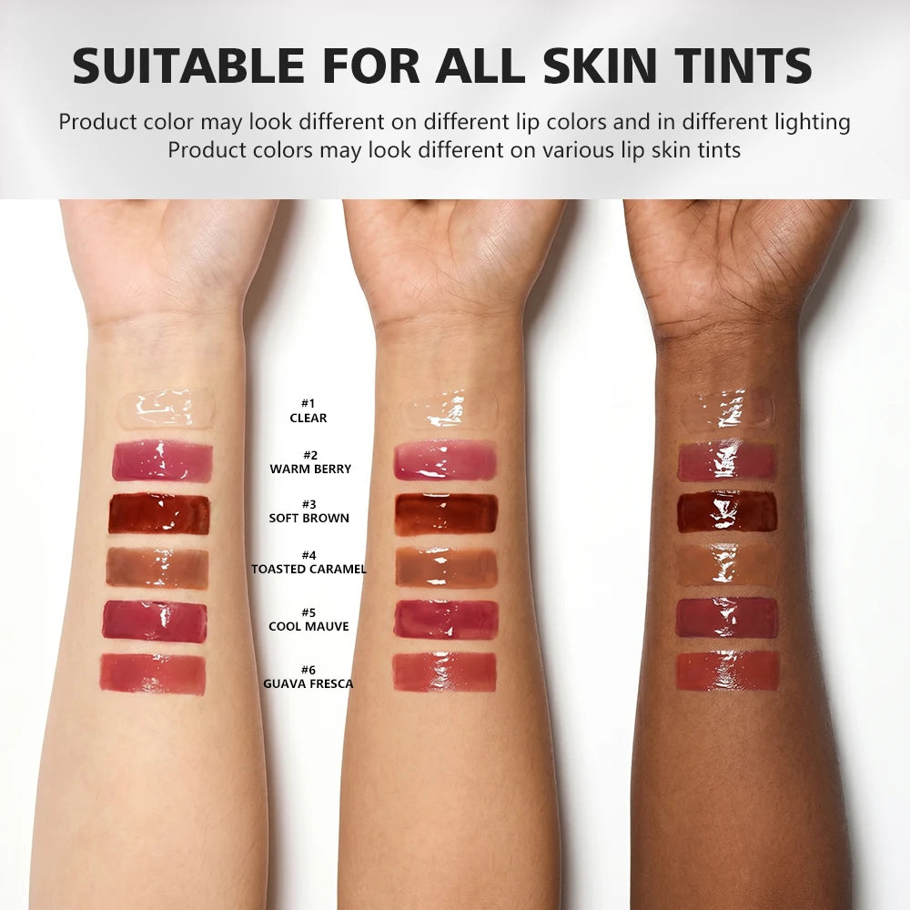 Hydrating Tinted Lip Balm for Smooth Glossy Lips - 14