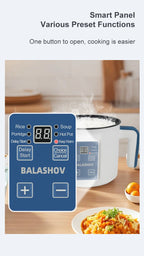 Compact Intelligent Electric Mini Rice Cooker