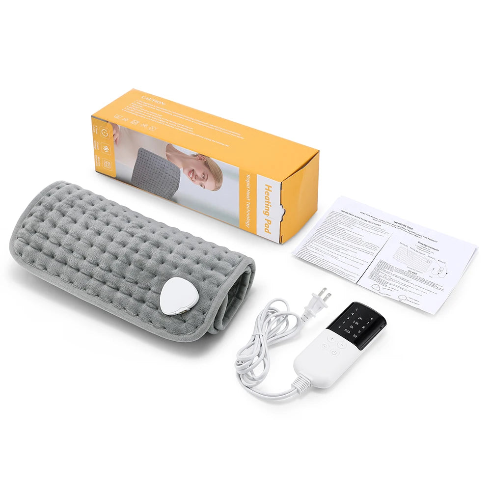 Electric Heating Pad for Pain Relief and Body Warming