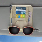 Car Sun Visor Multi-Pocket Organizer and Storage Holder