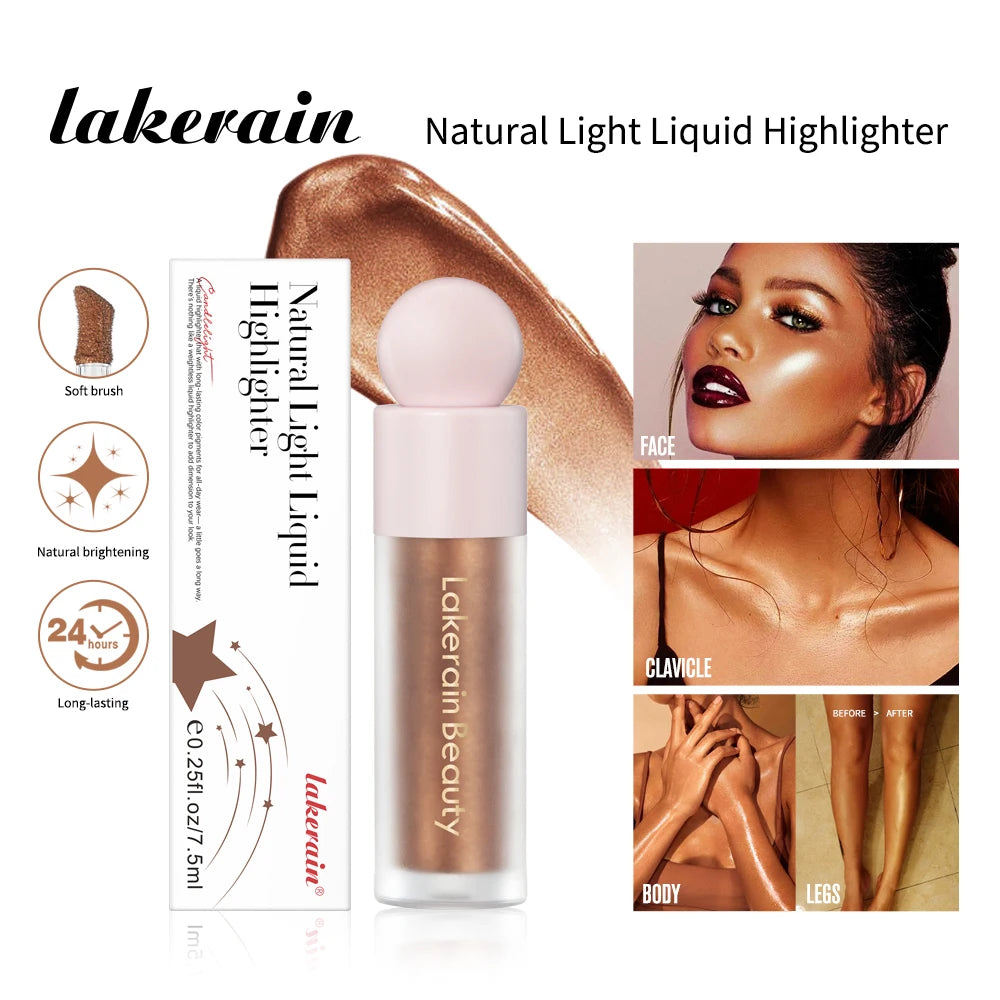 Liquid Highlighter for Radiant Glow and Natural Skin Brightening