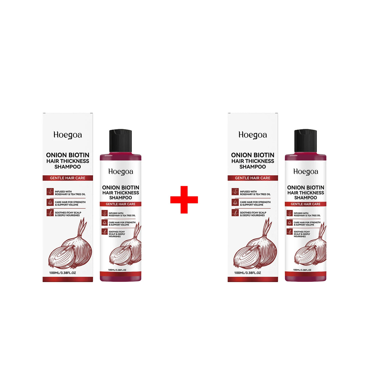Onion and Biotin Volumizing Hair Growth Shampoo