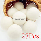 Reusable Wool Dryer Balls for Natural Fabric Softening
