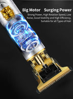 Professional Cordless Electric Hair and Beard Trimmer